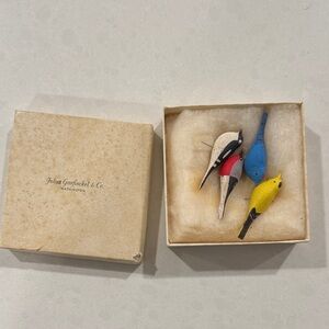 Bird pin set from Garfinkels